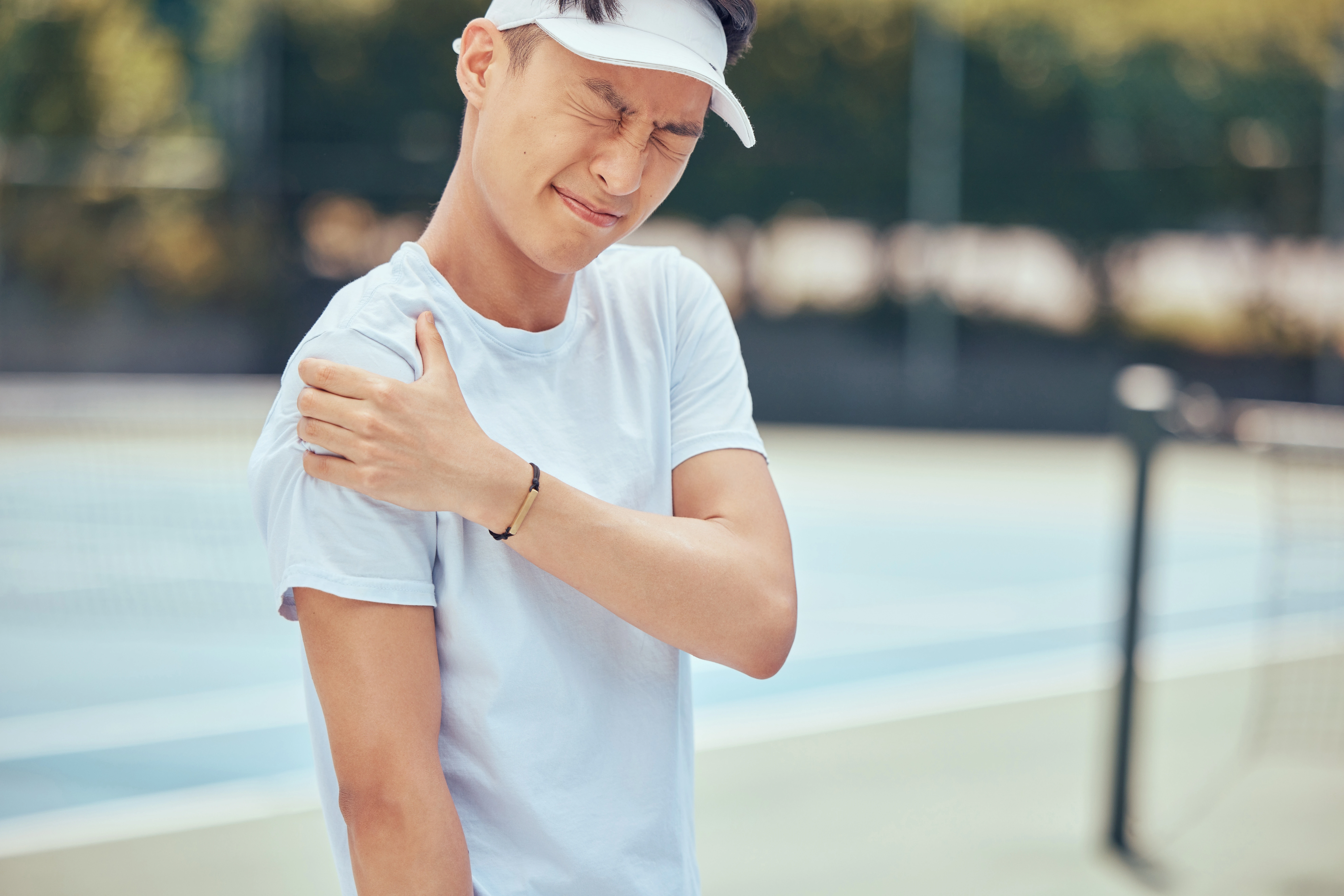A younger patient in need of shoulder replacement treatment.